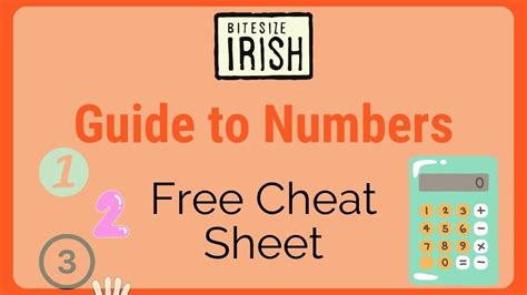 irish numbers|Iba pa.